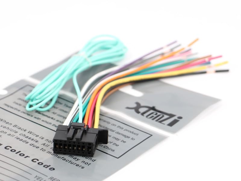 Xtenzi Car Audio 4 Pcs Cable Set XT3309 GPS MIC RCA and Wire Harness Compatible with Pioneer AVH-W4400NEX W4500NWX, AVIC-W6400NEX W6500NEX 6600NEX - Image 5