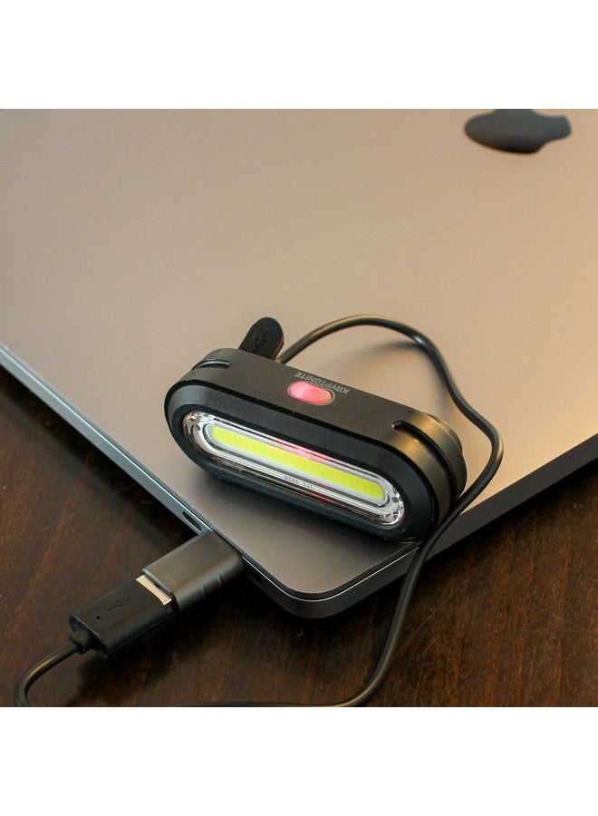 Kryptonite Avenue F100 Bike Light, Bright Led Front Headlight Usb Rechargeable, 100 Lumen Bicycle Light, 6 Light Modes Runtime 22+ Hours - Image 4