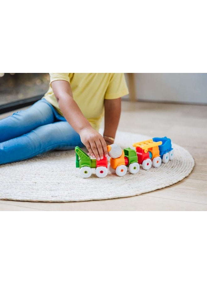 SmartMax SMARTMAX - My First Vehicles, Magnetic Discovery Play Set, 13 Pieces, 1-5 Years  - Image 5