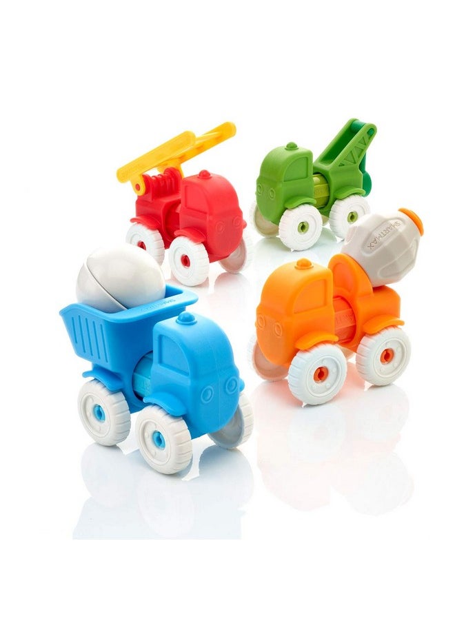 SmartMax SMARTMAX - My First Vehicles, Magnetic Discovery Play Set, 13 Pieces, 1-5 Years  - Image 2