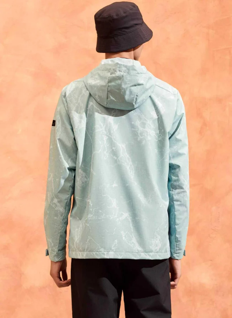 ANTA Regular Fit Workout Training Commute Woven Track Top