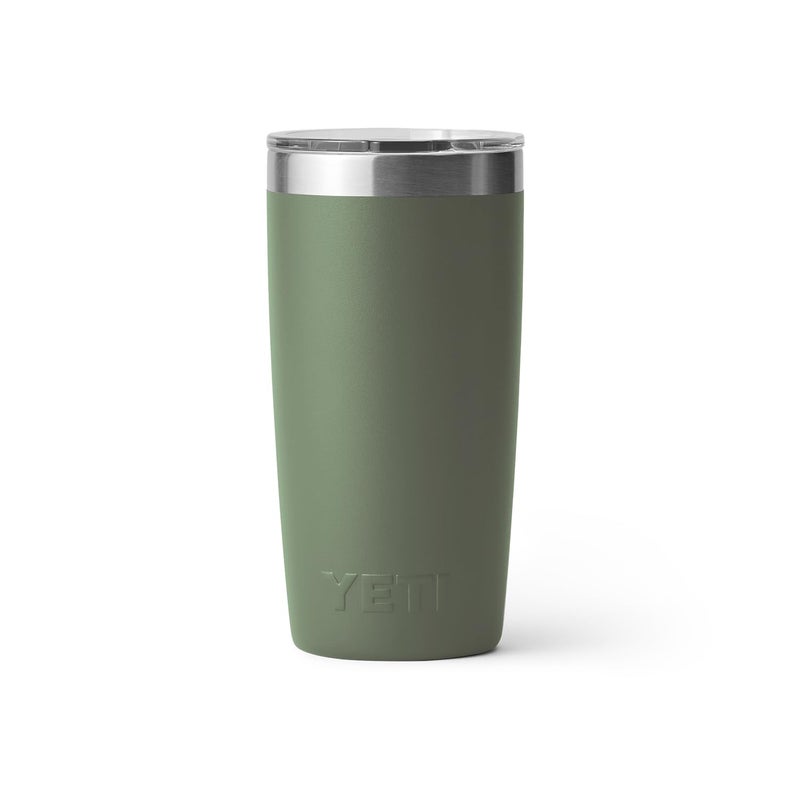 YETI Rambler 10 oz Tumbler, Stainless Steel, Vacuum Insulated with MagSlider Lid, Camp Green - Image 5