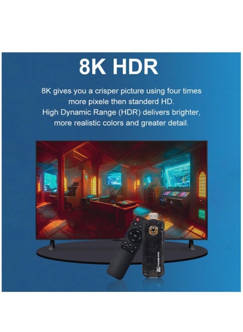 ELTRAZONE HD Classic Game Console, 10000+ Built-in Games, 9 Emulators Console, HDMI Output TV Video Games, High Definition Game Console with Dual 2.4G Wireless Controllers - Image 3