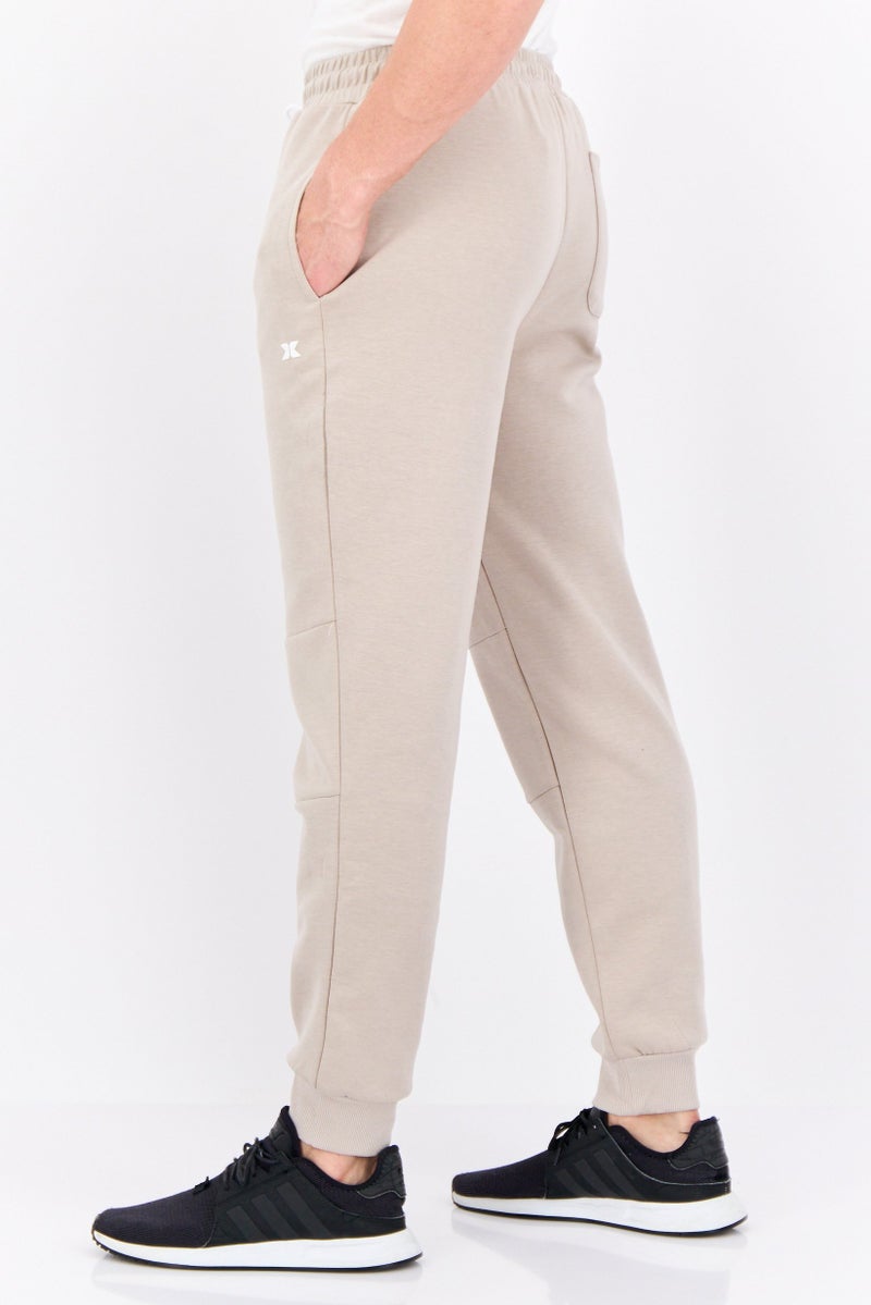 RBX Men Sportswear Fit Drawstring Outdoor Sweatpants, Matt Light Grey - Image 2
