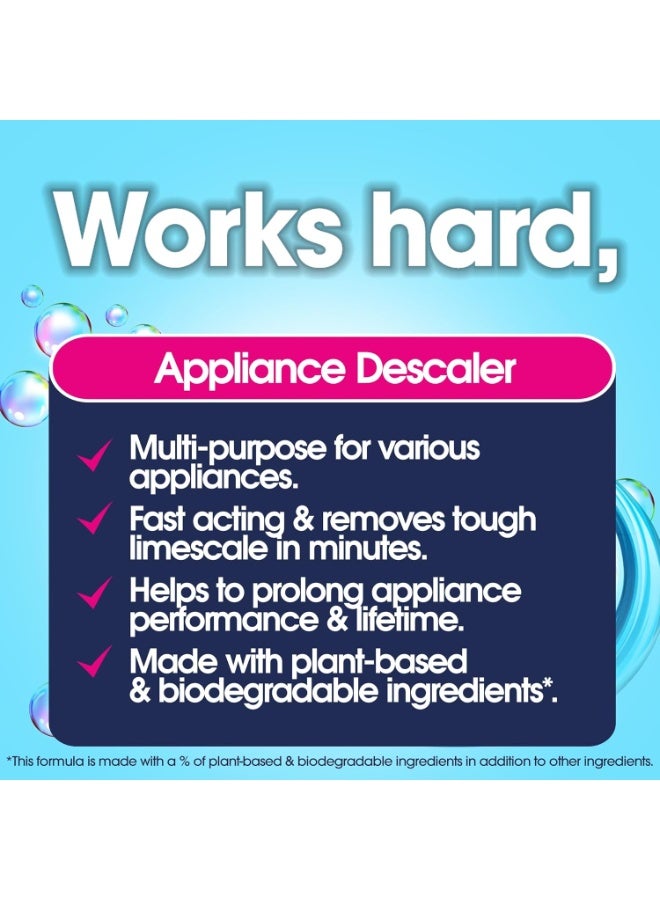 ecozone Multi-Purpose Appliance Descaler for Kettles/Irons/Washing Machines/Dishwashers/Fixtures & Fittings/Steamers & More, 500Ml  - Image 2