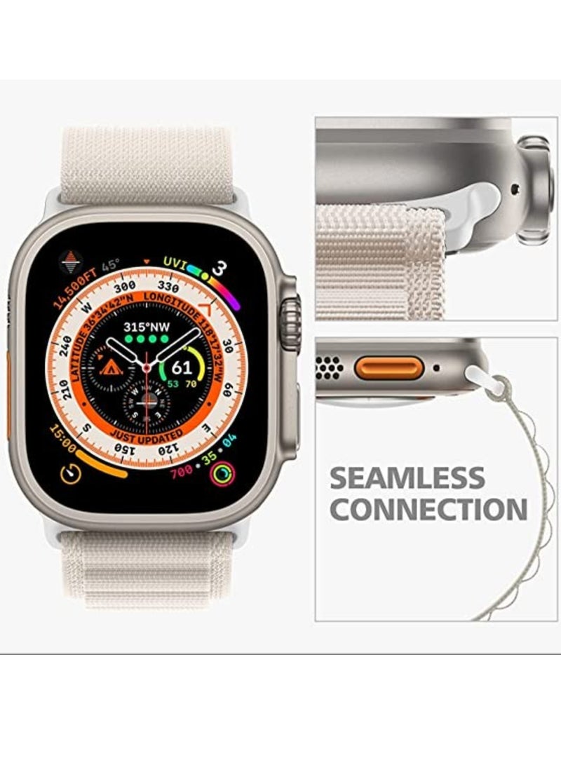 ELTRAZONE Designer Sport Alpine Loop Nylon Band Compatible with Apple Watch Bands 38/40/41mm | 42/44/45/49mm, Replacement Strap Ultra Series 8 7 6 5 4 3 - Image 3