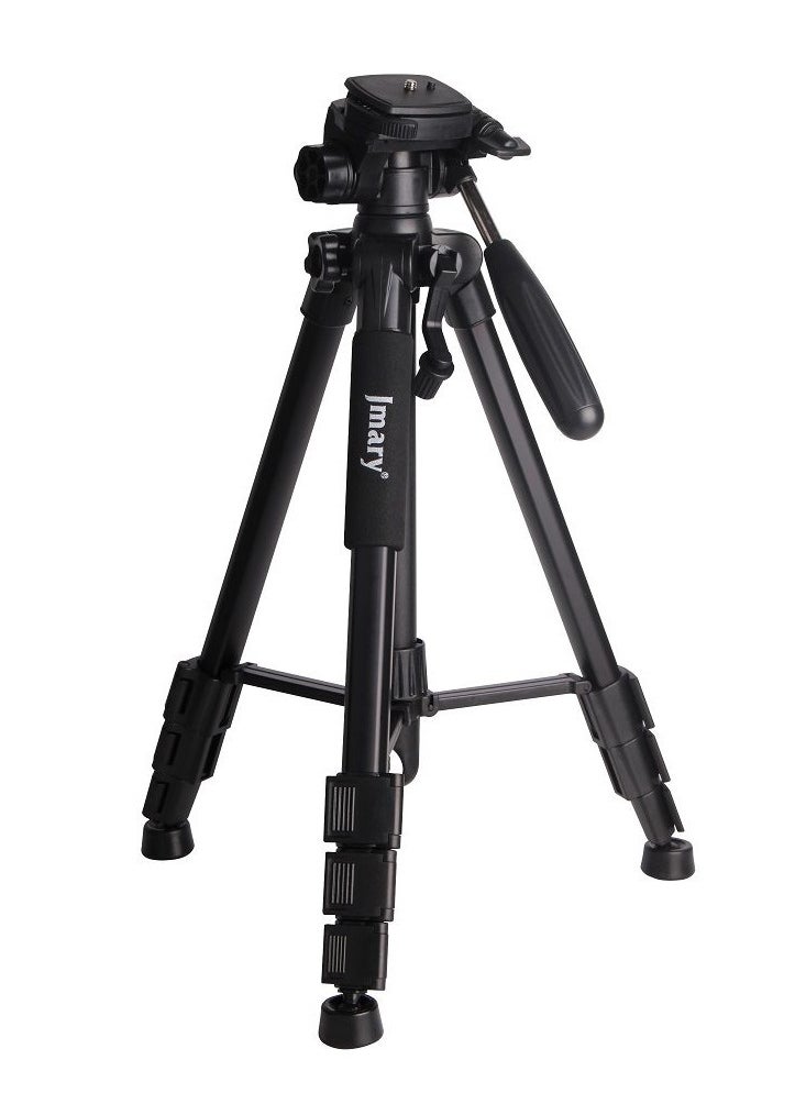 Jmary Professional Aluminum Tripod Monopod For All DSLR Cameras (Black) KP-2254  - Image 2