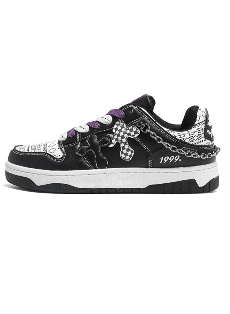 KUYING New Thick Sole Elevated Board Shoes  - Image 1