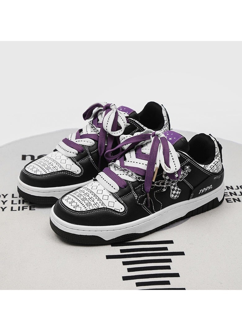 KUYING New Thick Sole Elevated Board Shoes  - Image 4