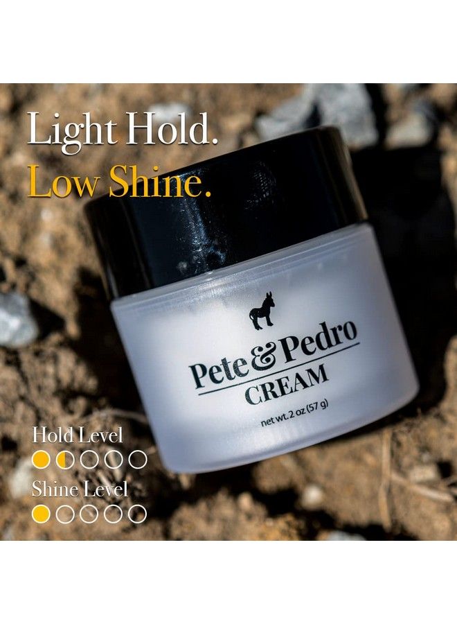 Pete & Pedro Cream Styling Hair Cream For Men | Low Hold And Low Shine | Helps With Frizz & Flyaways | As Seen On Shark Tank 2 Oz.  - Image 4