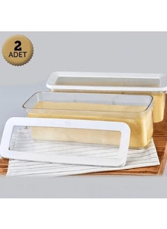 vip ahmet Rectangular Storage Box with Deep Compartment 2 x 2500 ml  - Image 1