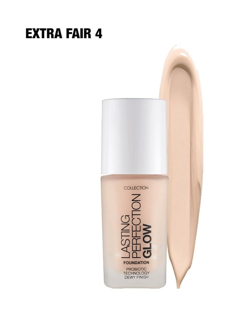 Collection كريم أساس Lasting Perfection Glow Foundation بحجم 27 مل - فاتح للغاية - Image 3
