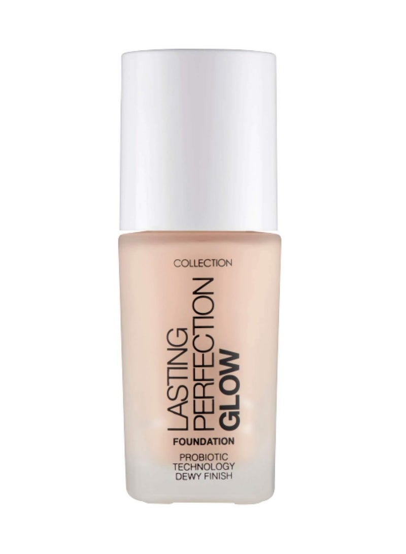 Collection كريم أساس Lasting Perfection Glow Foundation بحجم 27 مل - فاتح للغاية - Image 1