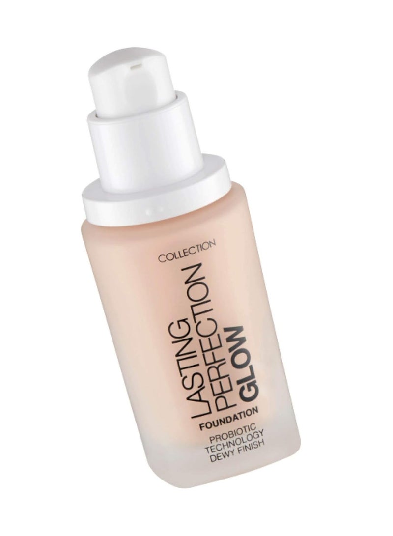 Collection كريم أساس Lasting Perfection Glow Foundation بحجم 27 مل - فاتح للغاية - Image 2