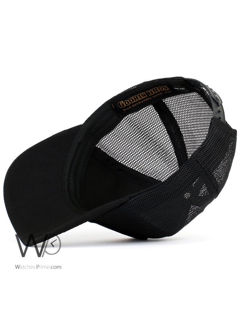Goorin Bros Goorin Bros Cock Trucker Mesh Cap Black Color Cotton Hat For Men  - Image 4