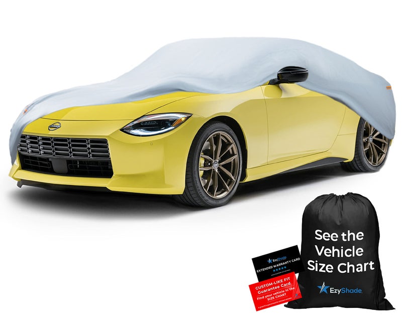 EzyShade 10Layer Waterproof Sports Car Cover See Vehicle SizeChart for Accurate Fit All Weather Full Outdoor Covers Miata Porsche SLK Z3 Z4 Classic Cars Sun Snow Rain Size C1 See SizeChart