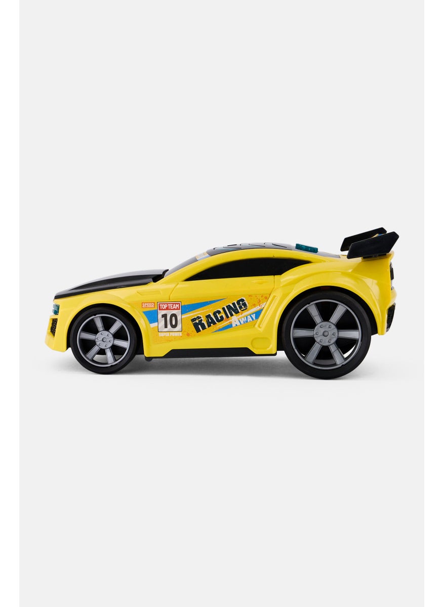New Boy Nitro2Go B O Car Speed Racing Vehicle, Yellow  - Image 3