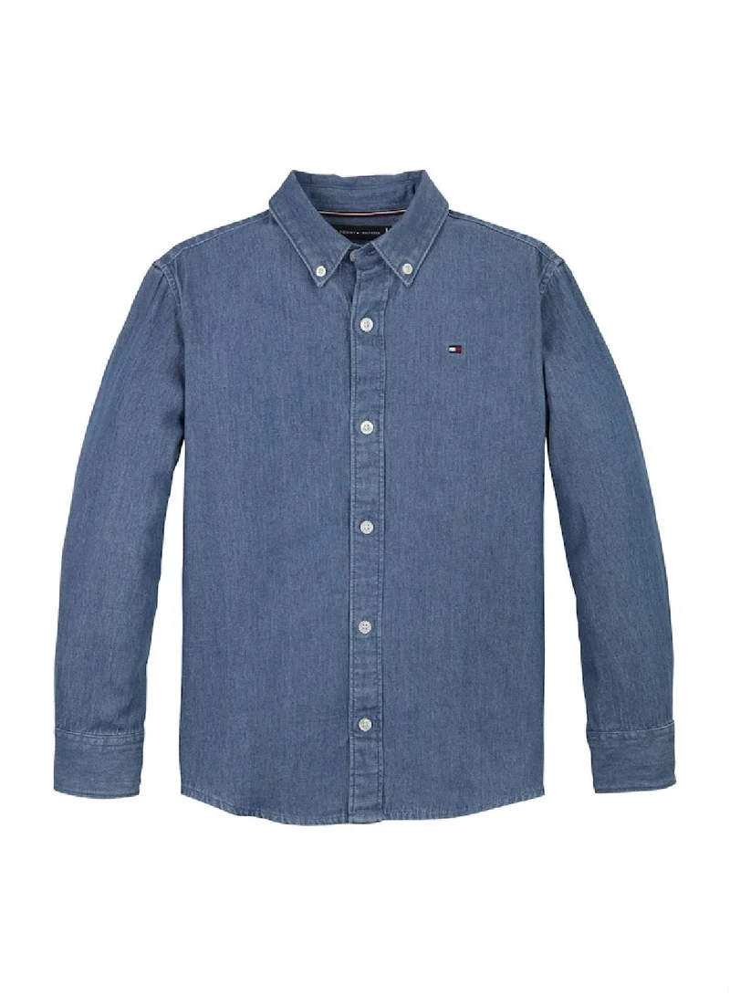 TOMMY HILFIGER Chambray Denim Shirt