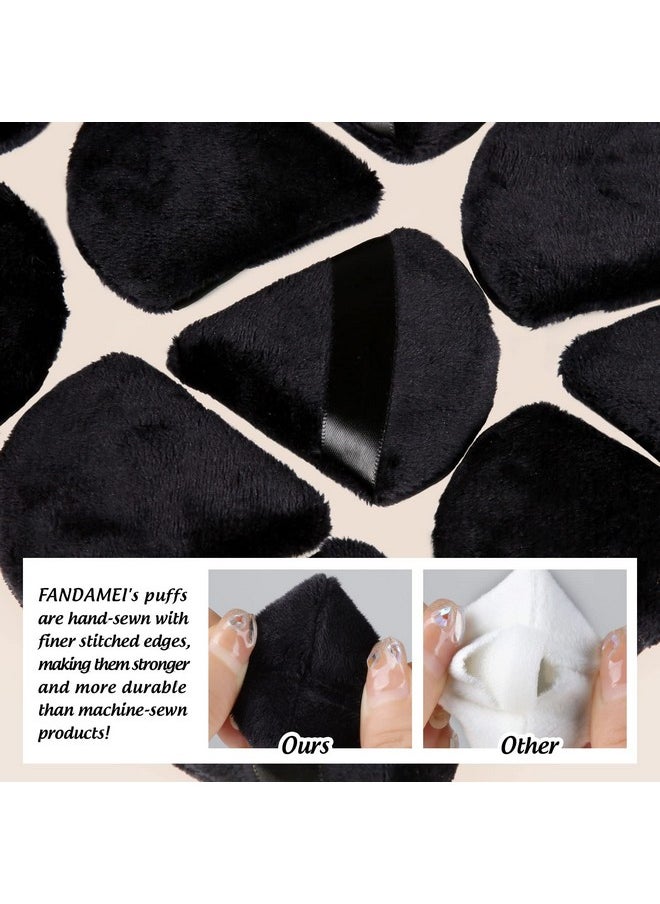 FANDAMEI 15 Pcs Powder Puffs And Makeup Sponge Set Soft Triangle Makeup Powder Puff Face Triangle For Loose Powder Mineral Powder Make Up Sponges For Foundation Blender Beauty Sponge For Makeup  - Image 4