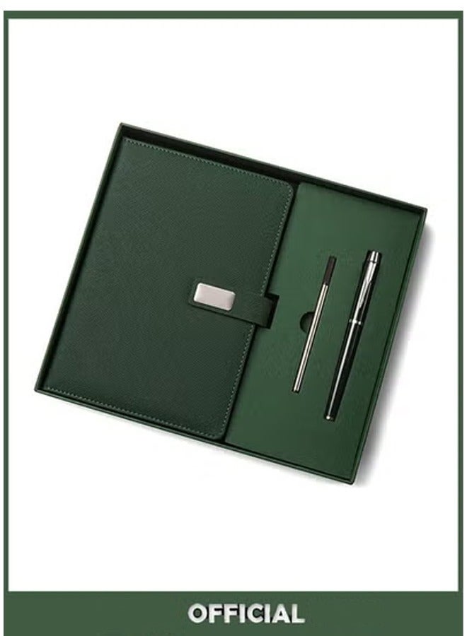 ZCM-HAPPY Premium Notebooks and Diaries Gift Box Set with Notepads Premium Ballpoint Pens Signature Pens Journal Notebook Writing Pads Custom Notebooks Professional Notepad - Image 1
