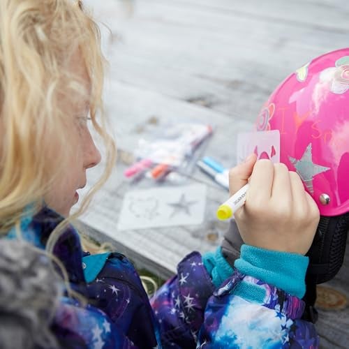 Wipeout Dry Erase Kids Helmet – Ideal for Bike, Skate, Scooter, In-Line Skating and Rollerblading - Image 4