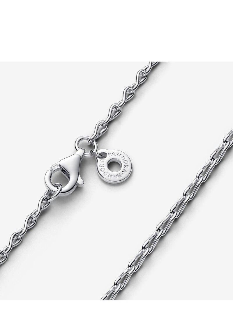 Pandora Violet Pandora Moments Infinity Chain Necklace for Women 393052C00  - Image 4