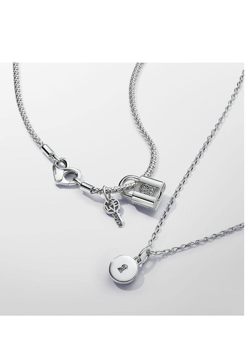 Pandora Violet Pandora Moments Infinity Chain Necklace for Women 393052C00  - Image 5