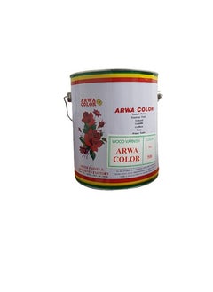 Arwa Arwa Color Wood Varnish for Furniture Wooden Hardware (1 US Gallon, ROSE LIGHT 510)  - Image 1