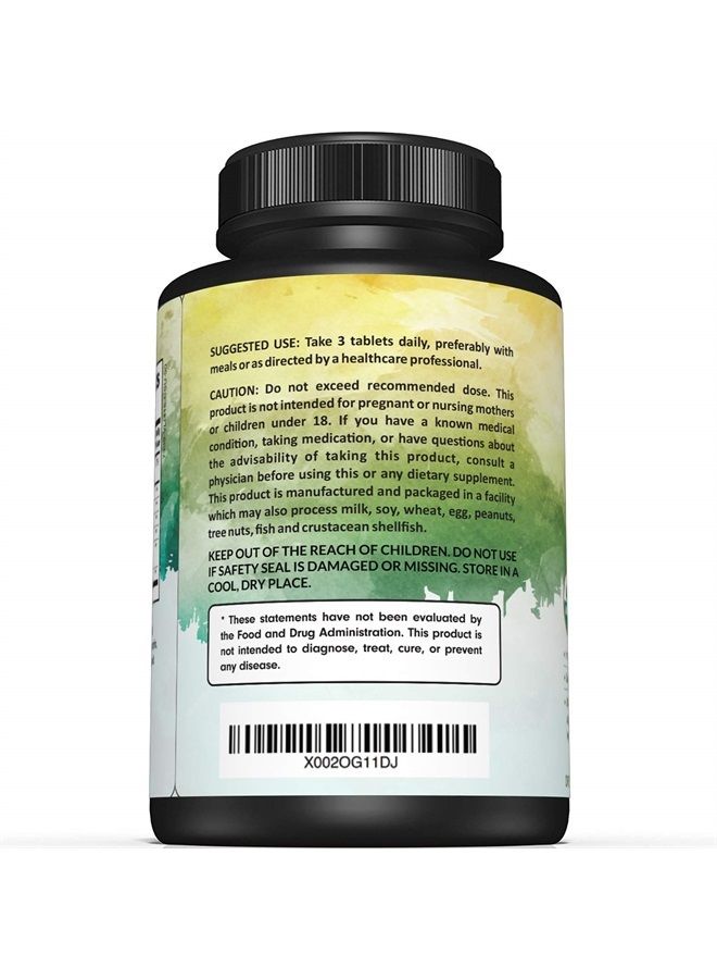 Sunergetic مكمل دعم المناعة العضوي المعتمد من وزارة الزراعة الأمريكية - مكمل صحة المناعة العضوي مع فيتامين C، البلسان، الأستراجالوس، الأوريجانو، الزنجبيل، المورينغا والثوم - دعم نظام المناعة العضوي - 90 قرص مناعة - Image 3