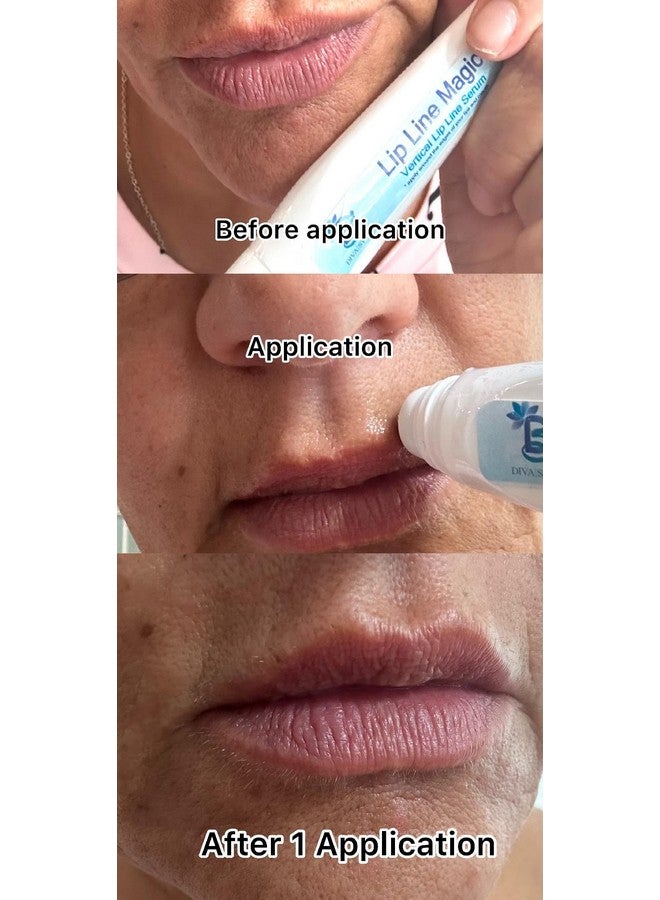 Diva Stuff Lip Line Serum For Lines Above the Lips, Max Strength, With Hyaluronic Acid, Papaya Extract and Retinol - Image 3