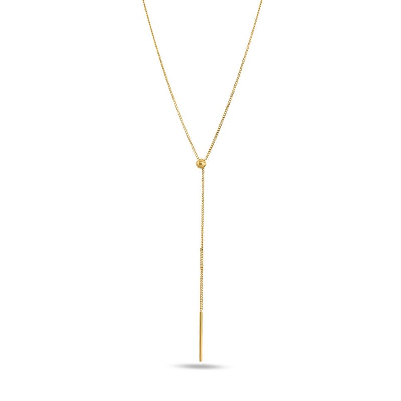 PALMONAS Trendy Sleek Chain Necklace for Womens - Waterproof & Anti-Tarnish - Image 3