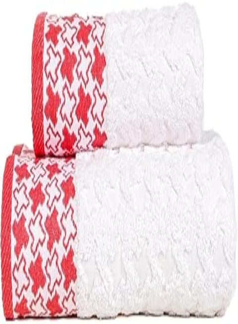 Stars Solo Set of 2 Pcs - Red