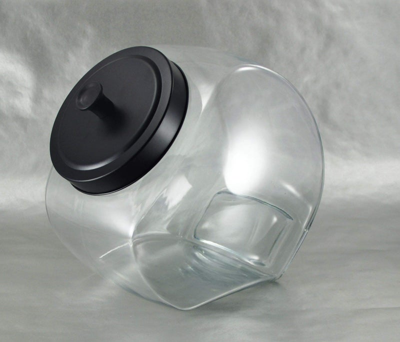 Grant Howard 59107 Slanted Storage Jar Matte Metal Top  135 oz.