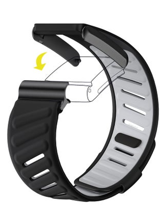 Sports Strap Compatible with Whoop 5.0 Soft and Breathable Silicone Strap Adjustable Replacement Wristbands for Whoop 5.0 Band black - view 5