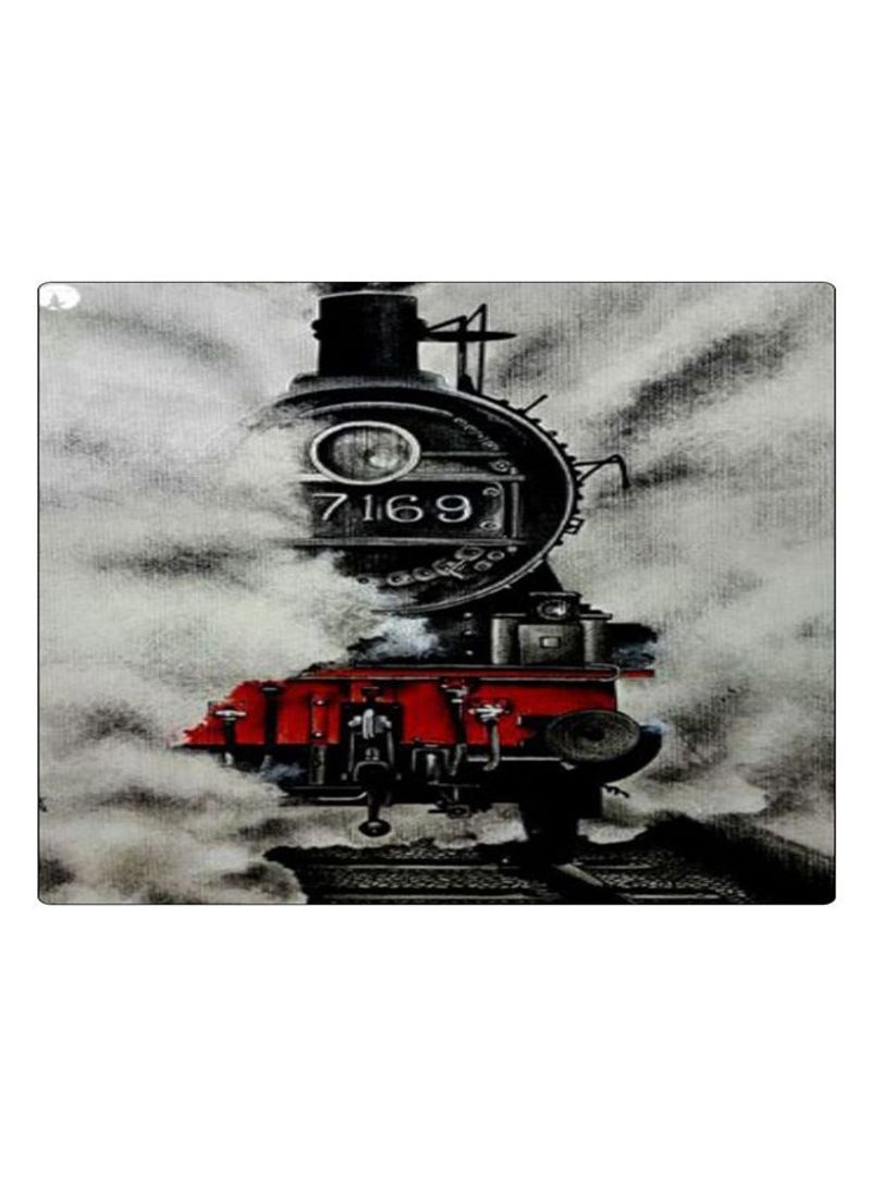 RKN Printed Anti-Slip Gaming Mouse Pad Black/Grey/Red