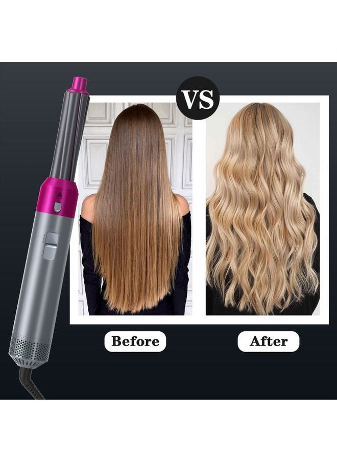 Generic - 5 in 1 Multi Hair Dryer Styler: High-Speed Negative Ionic Brush for Curling, Volumizing, Straightening, Waves - Professional Salon Tool - Image 1