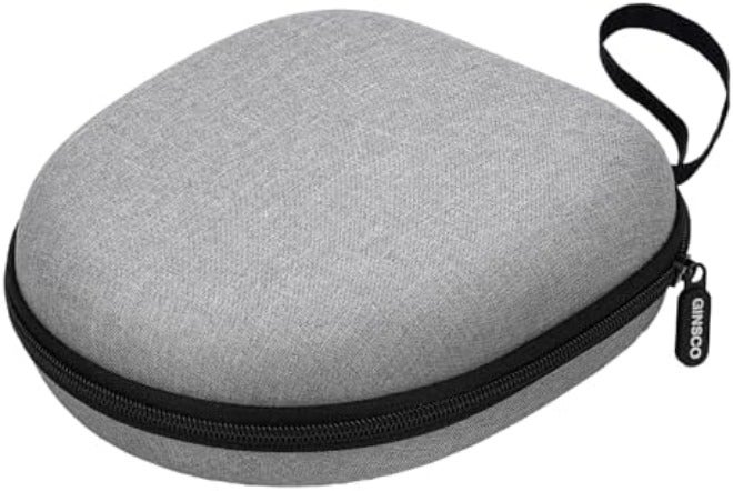 Ginsco Universal Headphone Case Compatible with JBL Tune 510BT 720BT, Sony WH-CH 720N/WH-CH520, Soundcore Q20i/Q30 BERIBES KVIDIO TOZO etc, 1680D Oxford Travel Carrying Hard Shell Case Black - Image 1