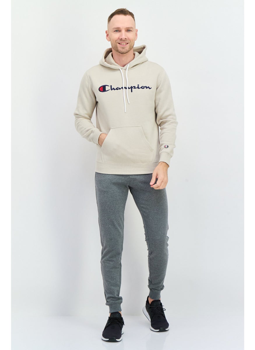 Men Sportswear Fit Long Sleeves Outdoor Sweatshirt, Light Beige - pzsku/ZDF9C93DA40A76AB03432Z/45/_/1737642155/ac9a087b-efcb-4e35-8434-21f49780df86