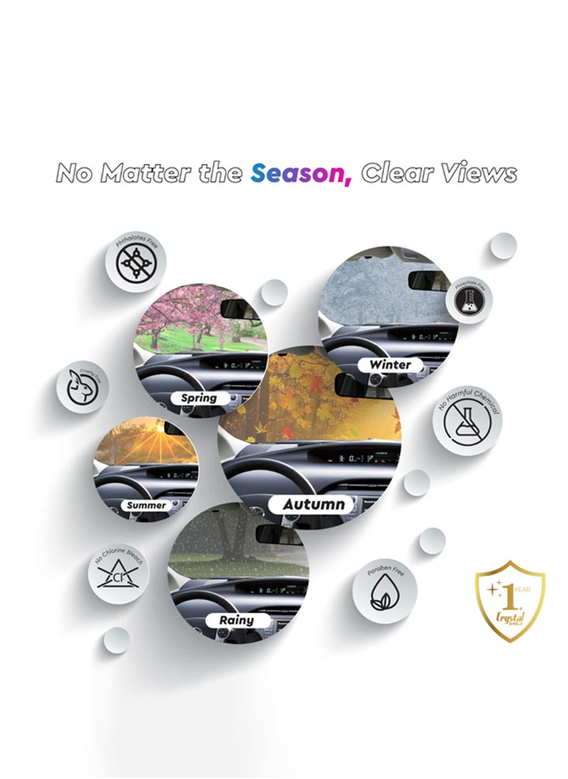 GOODAIR - GOODAIR Clear Car Windshield Enhancer | Premium | 12 Tablets - Image 1