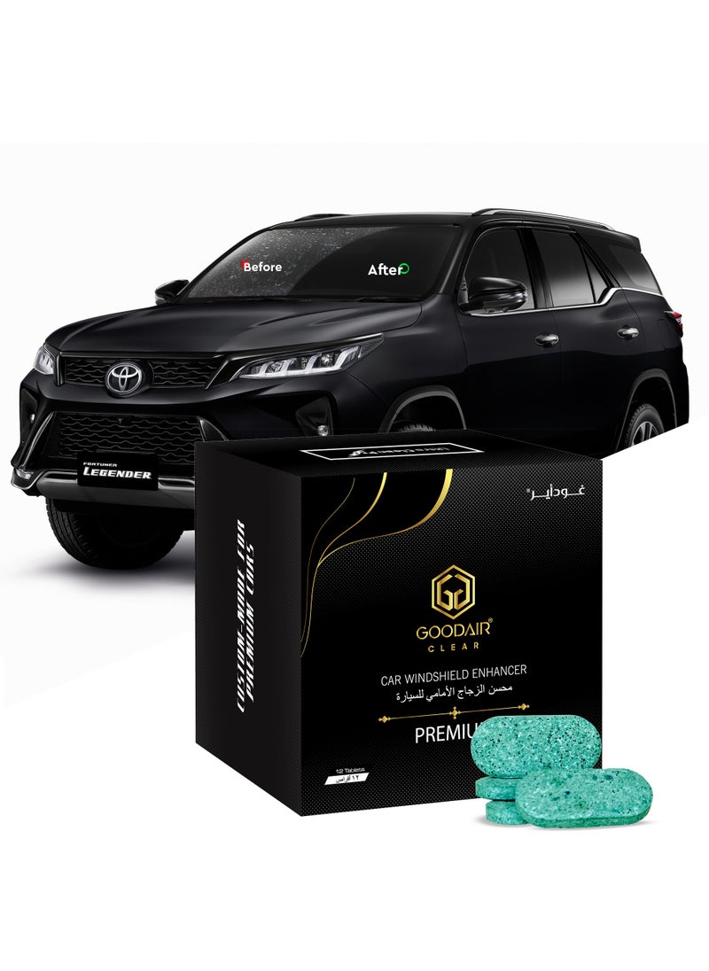 GOODAIR - GOODAIR Clear Car Windshield Enhancer | Premium | 12 Tablets - Image 1