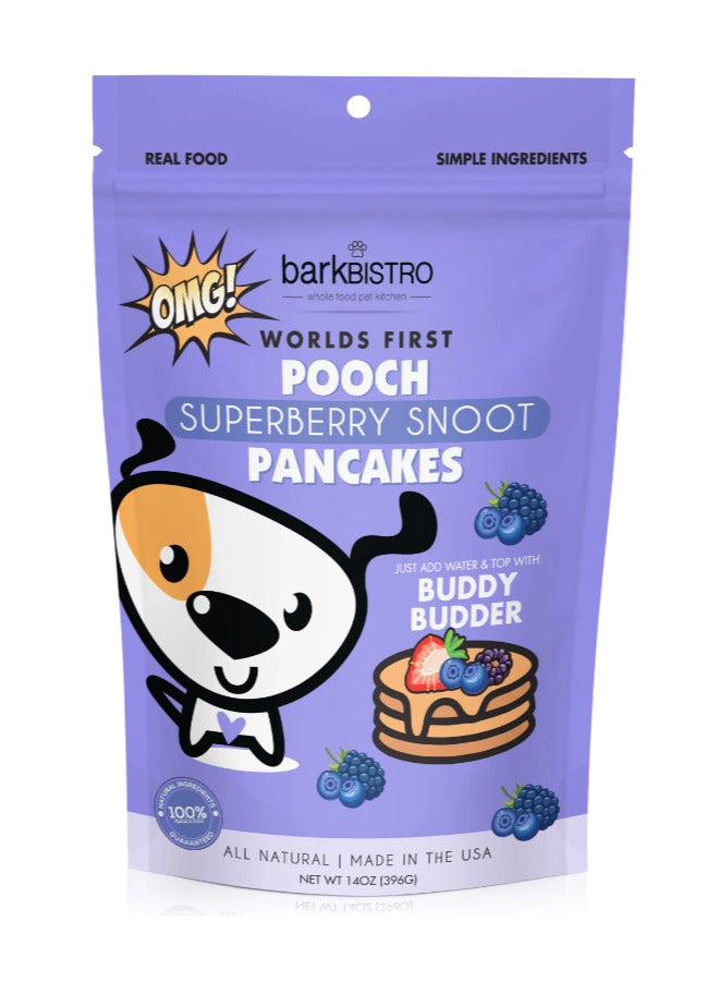 بارك بيسترو بان كيك بوش – بان كيك طبيعية 100٪ للكلاب، مصنوعة في الولايات المتحدة الأمريكية،[ 396 جرام | 14 أونصة] 🐶 - Image 1