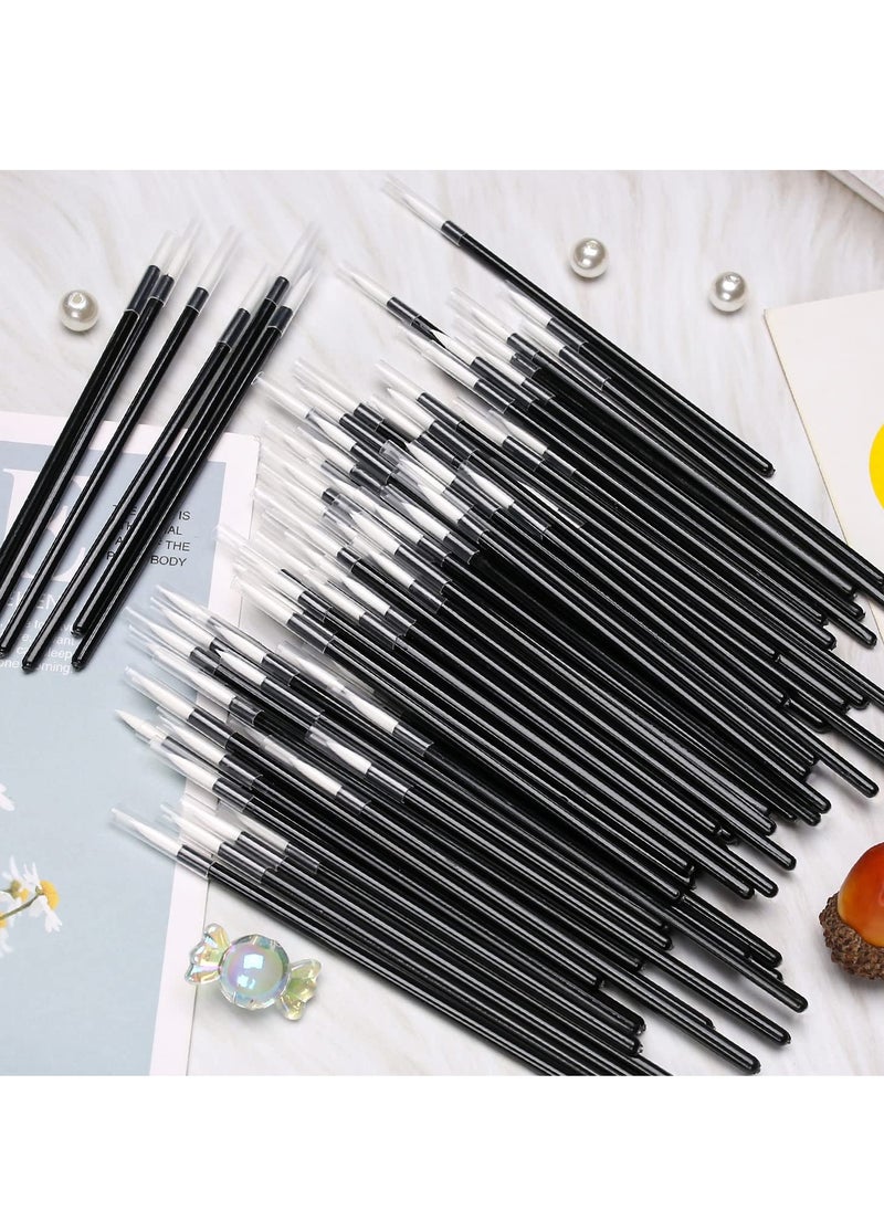 Generic - 100 Disposable Eyelash Mascara Brushes and Eyeliner Applicators for Quick and Easy Makeup - Image 1