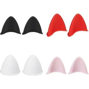 SELVIKE Devil's Helmet Horn with Suction Rubber Pad for All Bikes and Motorcycles (Pack of 2) (CAT RED) - Image 2
