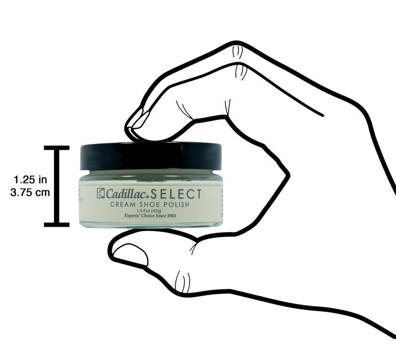 Cadillac Select Premium Cream Shoe Polish – Neutral Leather Shoe Care, Nourishing Formula, Restores Shine and Color, Easy Application, Made in USA - Image 5