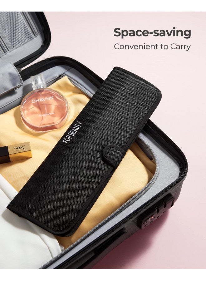 Wavytalk Flat Iron Heat Resistant Pouch, Hair Tools Bag for Travelling&Storage, Curling Iron Cover Bag Hot Hair Tools Storage Bag, Travel Case Cover Pouch for Hair Styling Tools - Image 3