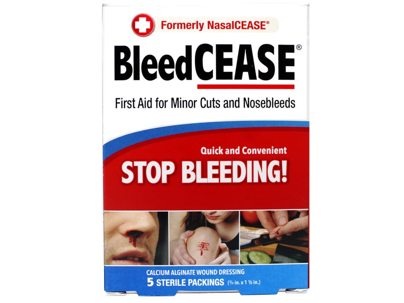 BleedCEASE First Aid White 5 Count - Image 3