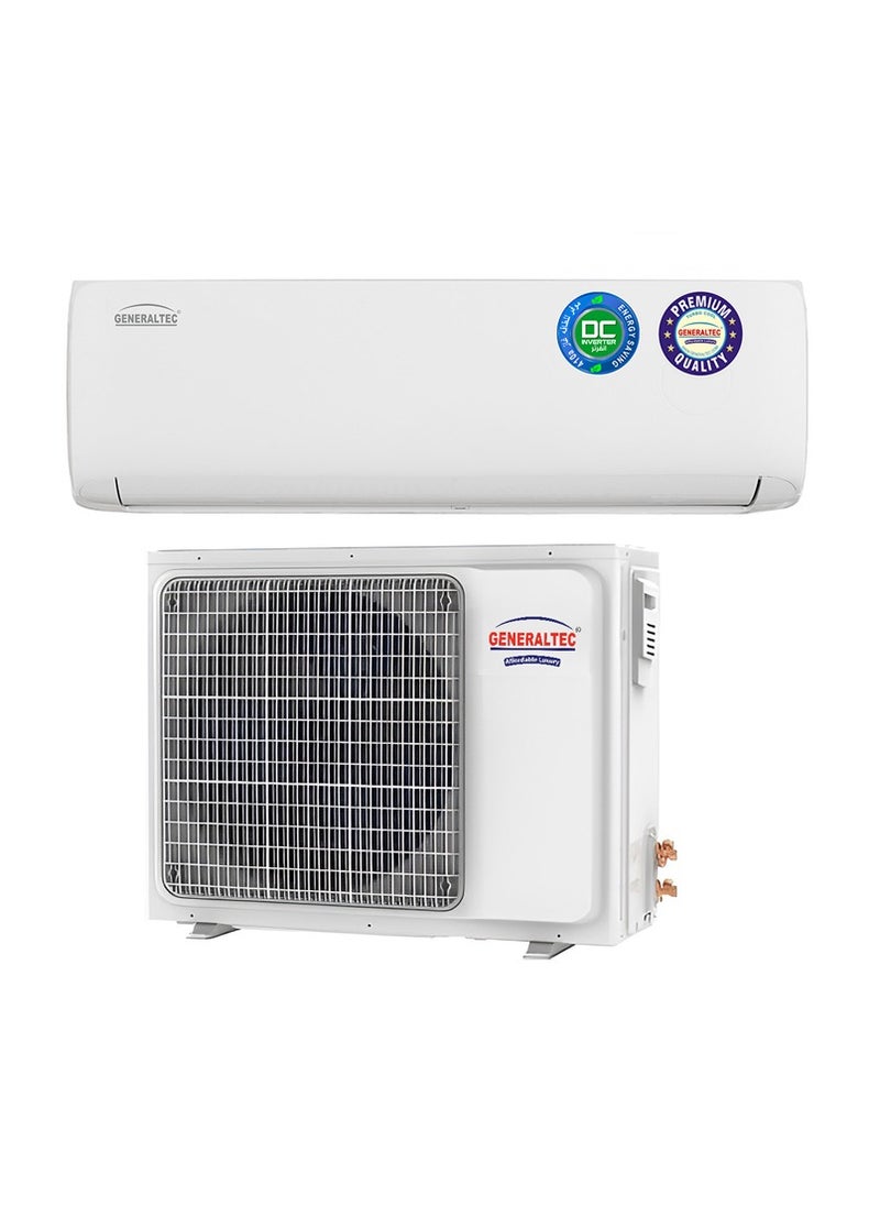 GENERALTEC - Generaltec Inverter Type Split Air Conditioner 2.5 Ton Model-GSIAC30-QIV (Rotary Type Compressor) Heat & Cool, 5 Years Full Warranty & 10 Years Compressor Warranty - Image 1