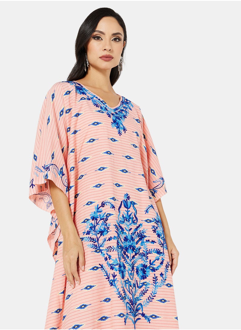 ARABIAN CLOSET EMBROIDERED KAFTAN  - Image 4
