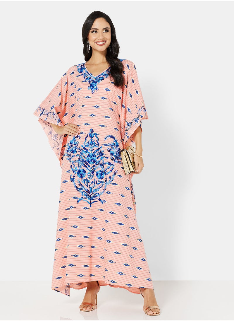 ARABIAN CLOSET EMBROIDERED KAFTAN  - Image 3
