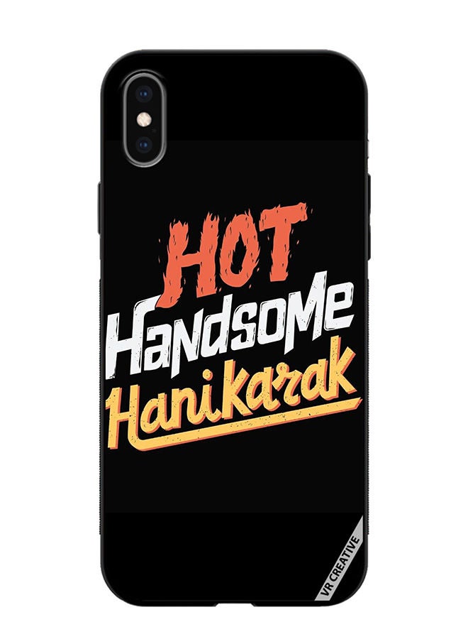 VR CREATIVE Protective Case Cover For Apple iPhone XS Max Hot Handsome Hanikaarak Design Multicolour - Image 1